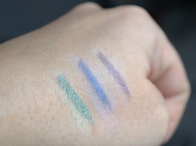 Shiseido Luminizing Satin Eye Color Trio BL215 Static - моя весна