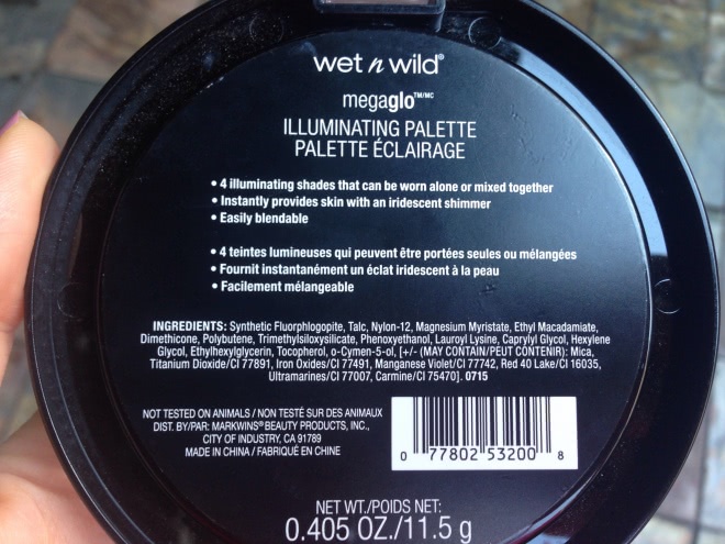 Wet n Wild Illuminating Palette Eclairage - 320 Catwalk Pink