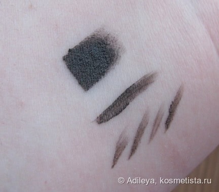 BrowGel от Just Make Up в оттенке 417 - не только губы любят помаду