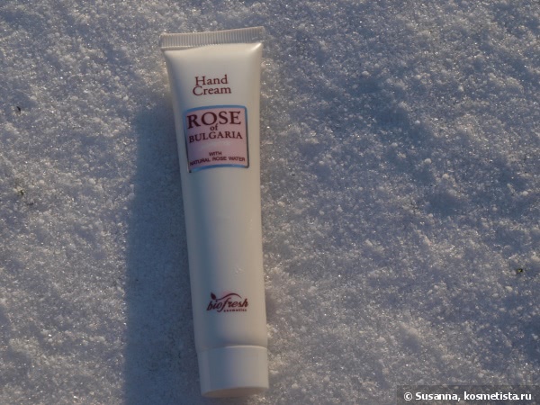 Крем для рук Bio Fresh LTD Rose of Bulgaria Hand Cream with natural rose water, paraben free
