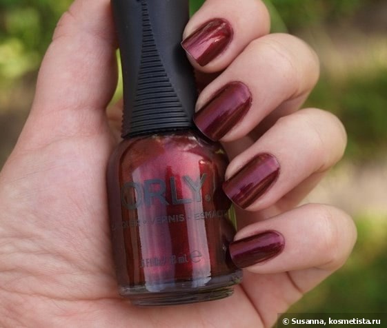 Великолепный Smolder от Orly, Lacquer Vernis Esmalte 20770