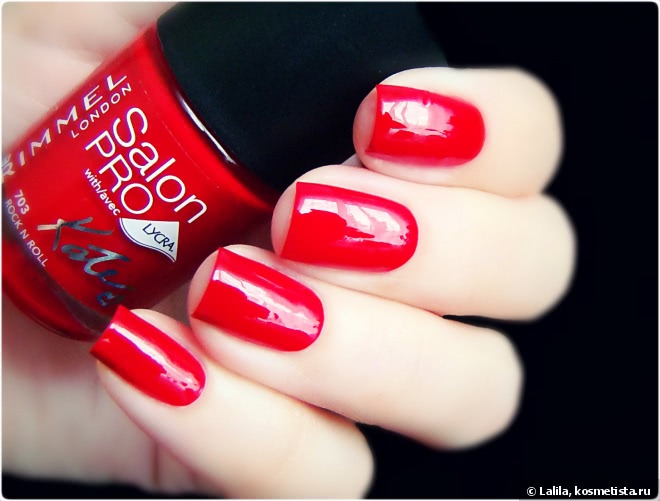 Красный-прекрасный - Rimmel SalonPro Rock N Roll