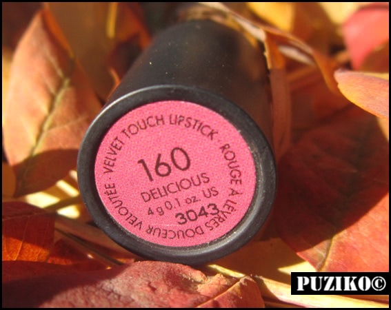 Gosh Velvet Touch Lipstick #160 Delicious