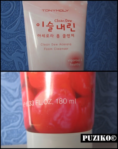 Любимая Tony Moly Clean Dew Foam Cleanser Acerola