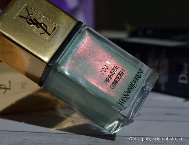 Весна'16 любимое лаковое: Dior Vernis #302 Garden; YSL #71 Peace Green; Chanel Le Vernis #683 Sunrise Trip