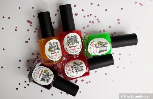 Маникюр ко дню всех влюбленных с MoYou London и тинтами El Corazon Kaleidoscope Aquarelle tints