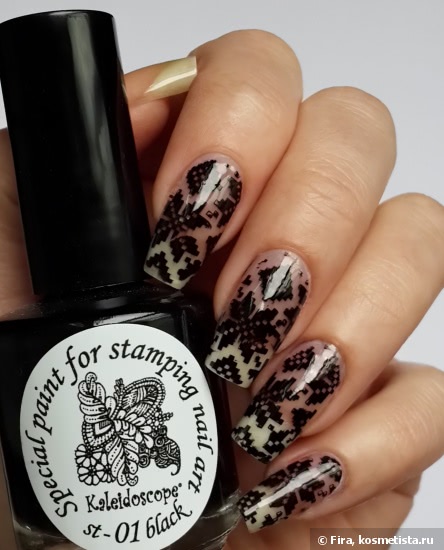 Краска для стемпинга Kaleidoscope Special paint for stamping nail art. Часть вторая