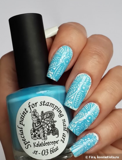Краска для стемпинга Kaleidoscope Special paint for stamping nail art. Часть вторая