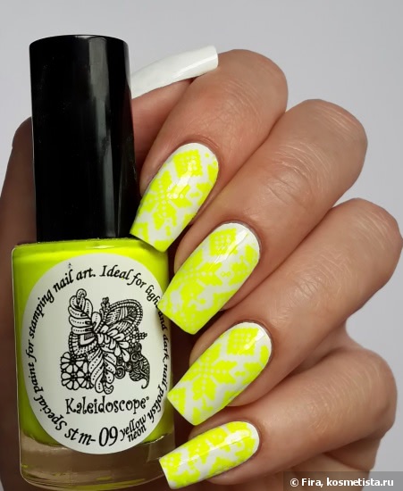 Краска для стемпинга Kaleidoscope Special paint for stamping nail art. Часть вторая
