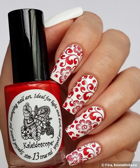 Краска для стемпинга Kaleidoscope Special paint for stamping nail art. Часть вторая