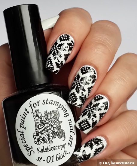 Краска для стемпинга Kaleidoscope Special paint for stamping nail art. Часть вторая