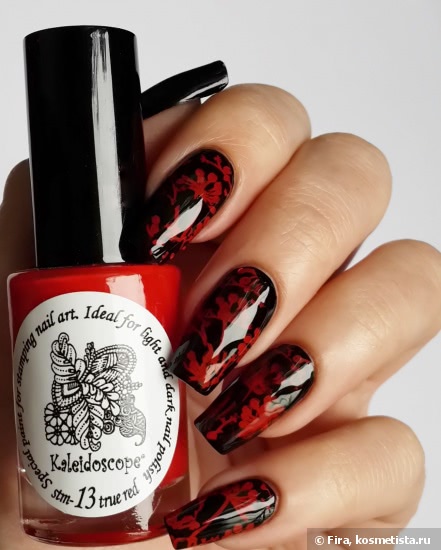 Краска для стемпинга Kaleidoscope Special paint for stamping nail art. Часть вторая
