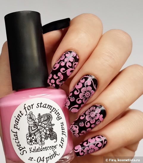 Краска для стемпинга Kaleidoscope Special paint for stamping nail art. Часть вторая