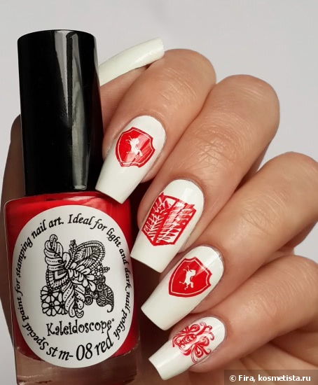 Краска для стемпинга Kaleidoscope Special paint for stamping nail art. Часть вторая