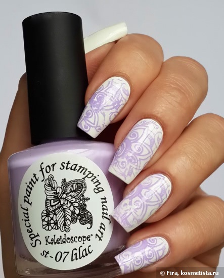Краска для стемпинга Kaleidoscope Special paint for stamping nail art. Часть вторая