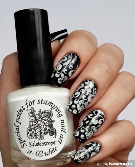 Краска для стемпинга Kaleidoscope Special paint for stamping nail art. Часть вторая
