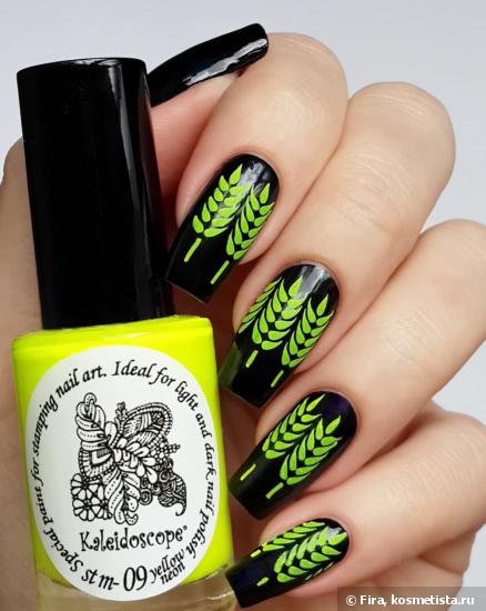 Краска для стемпинга Kaleidoscope Special paint for stamping nail art. Часть вторая