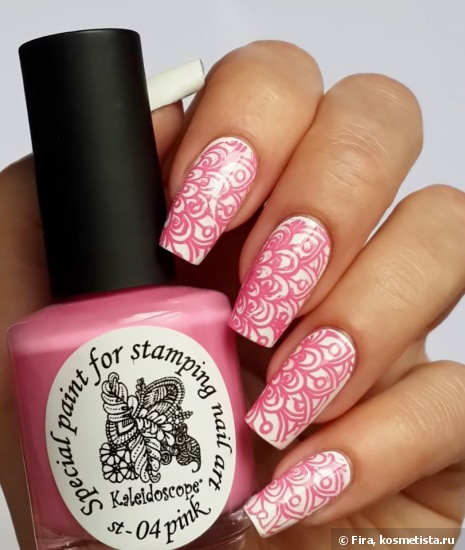Краска для стемпинга Kaleidoscope Special paint for stamping nail art. Часть вторая