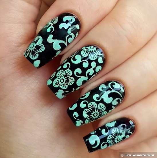 Краска для стемпинга Kaleidoscope Special paint for stamping nail art. Часть вторая