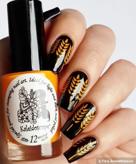 Краска для стемпинга Kaleidoscope Special paint for stamping nail art. Часть вторая