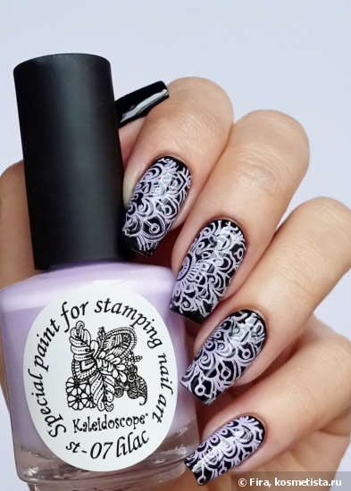 Краска для стемпинга Kaleidoscope Special paint for stamping nail art. Часть вторая