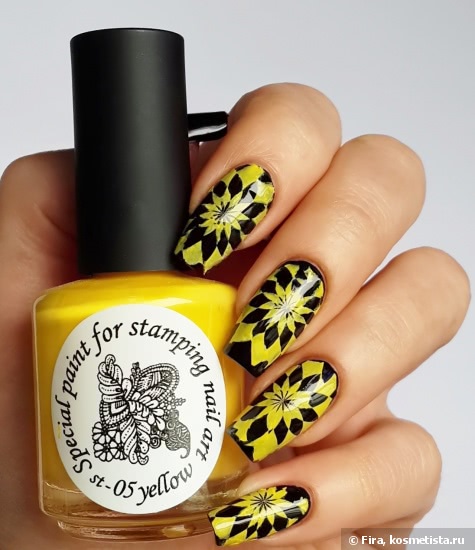 Краска для стемпинга Kaleidoscope Special paint for stamping nail art. Часть вторая