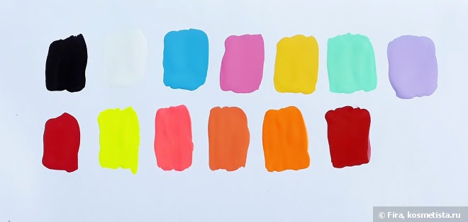 Краска для стемпинга Kaleidoscope Special paint for stamping nail art. Часть вторая