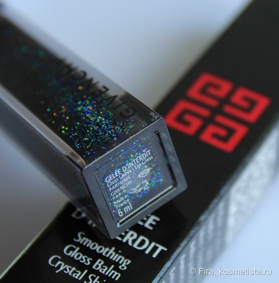 Givenchy Gelée d'interdit Smoothing Gloss Balm Crystal Shine 02 Celestial Black