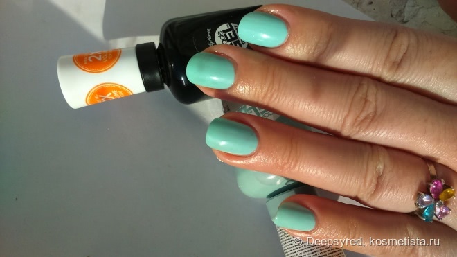 Вернусь в лето - Sally Hansen Гель-лак для ногтей Miracle Gel Color № 240 и топовое покрытие Miracle Gel Top Coat 2.0