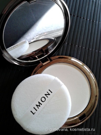 Пудра компактная матирующая Transparent matte powder от Limoni