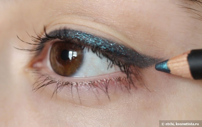 Карандаши для глаз Glamorous Eye Pencil от Kiko Make Up Milano #407 и #409
