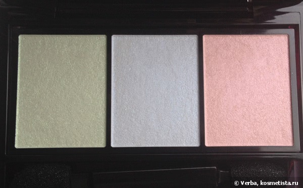 Новый оттенок знаменитых теней Shiseido Luminizing Satin Eye Color Trio: BL215 Static