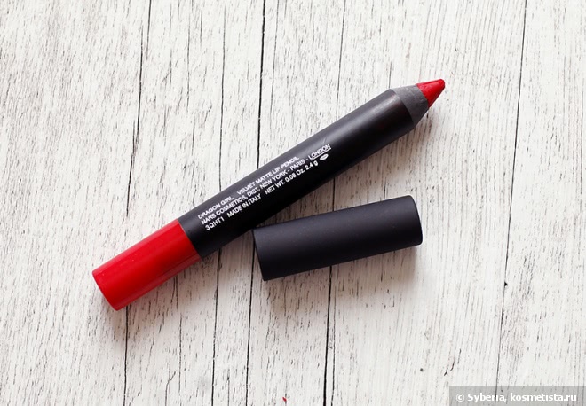 Nars Velvet Matte Lip Pencil - Dragon Girl. Любимая красная