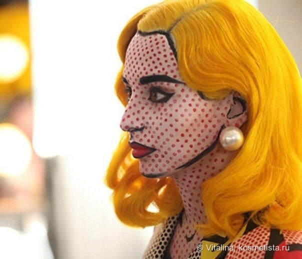 Образ на Halloween в стиле Pop-art