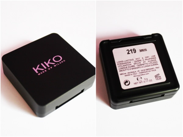 Тени Kiko Water Eyeshadow #219 Flamingo Pink