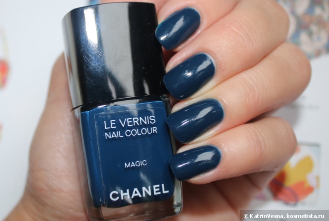 Синие лаки Chanel: Vibrato, Fortissimo, Magic