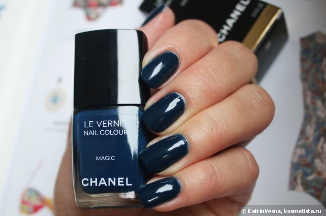 Синие лаки Chanel: Vibrato, Fortissimo, Magic