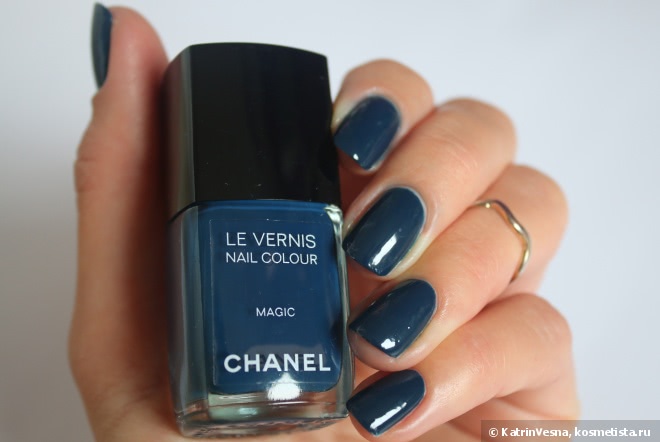 Синие лаки Chanel: Vibrato, Fortissimo, Magic
