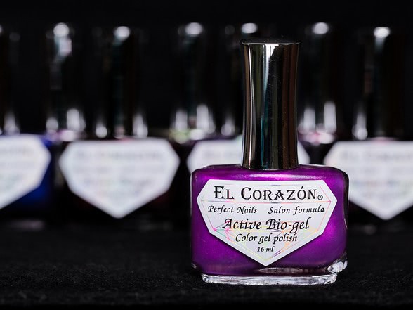 El Corazon Active Bio-gel Color gel polish collection