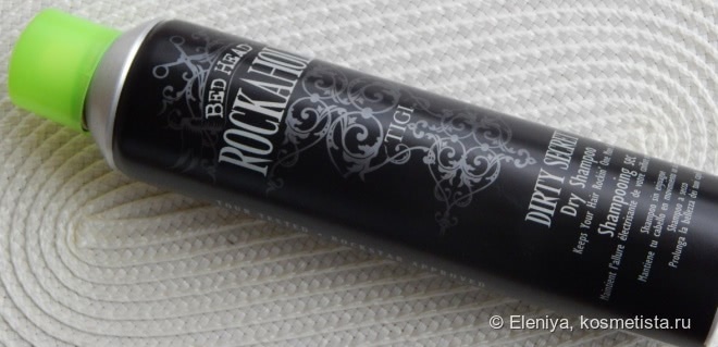 Tigi Bed Head Rockaholic Dirty Secret Dry Shampoo - лучший сухой шампунь