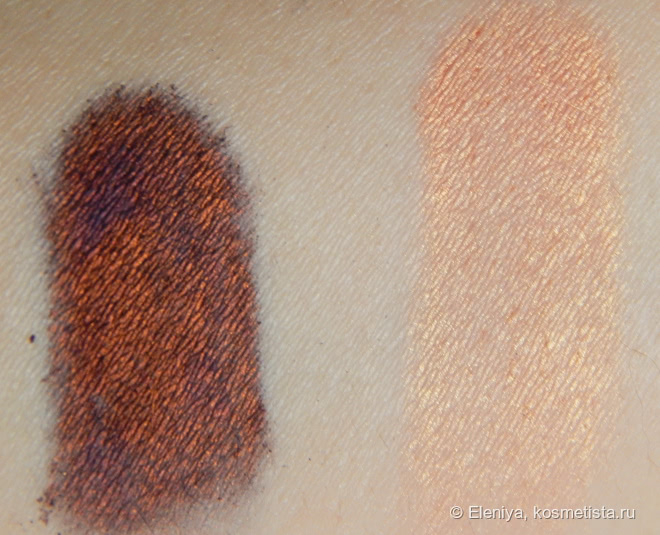 Тени Fyrinnae Loose Eye Shadow Dualcolors в оттенках Mephisto и Rapunzel Had Extensions