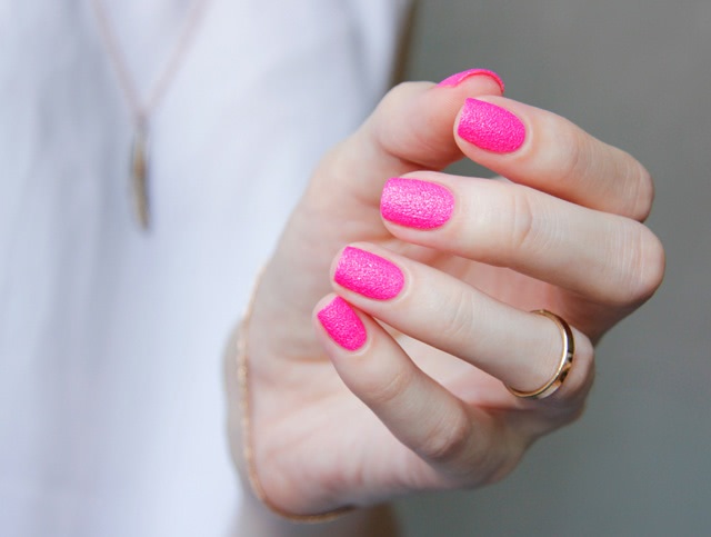 Nail Look-Think Pink, Miami Beach