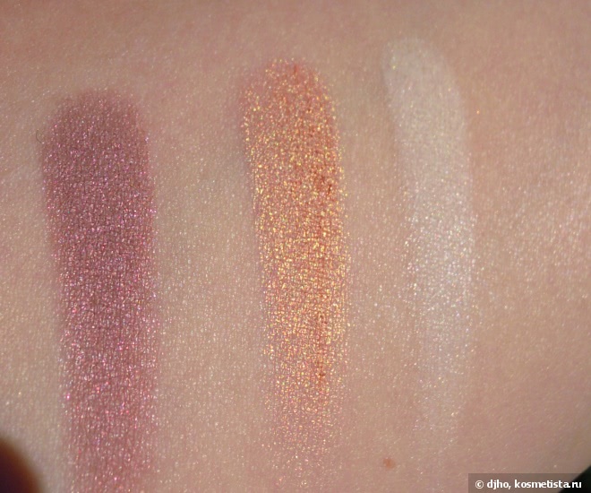 Shiseido Luminizing Satin Eye Color Trio #rd299 Beach Grass; #RD 711 Pink Sands