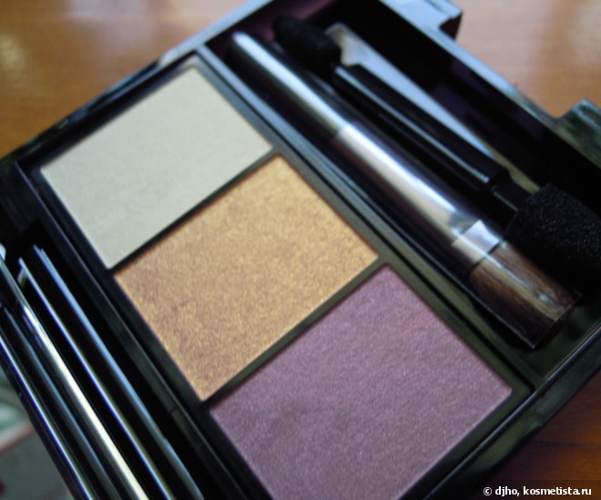 Shiseido Luminizing Satin Eye Color Trio #rd299 Beach Grass; #RD 711 Pink Sands