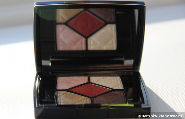 Dior Trafalgar (876) 5 Couleurs Couture colors&efects eyeshadow palette. Палитра теней для макияжа глаз