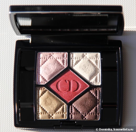 Dior Trafalgar (876) 5 Couleurs Couture colors&efects eyeshadow palette. Палитра теней для макияжа глаз