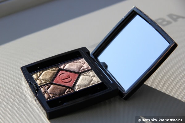 Dior Trafalgar (876) 5 Couleurs Couture colors&efects eyeshadow palette. Палитра теней для макияжа глаз