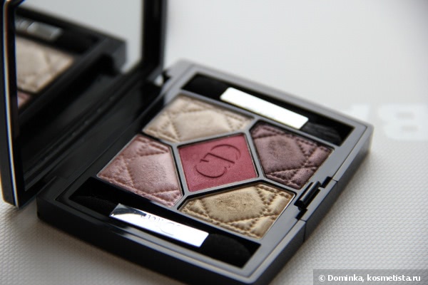 Dior Trafalgar (876) 5 Couleurs Couture colors&efects eyeshadow palette. Палитра теней для макияжа глаз