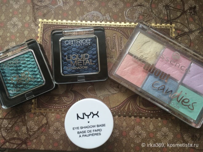 Основа для теней. Eye shadow base - white от NYX