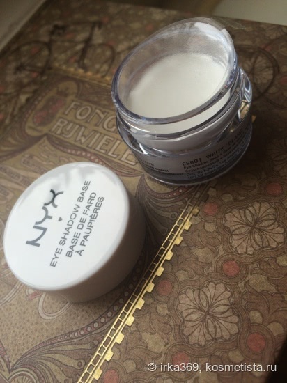 Основа для теней. Eye shadow base - white от NYX